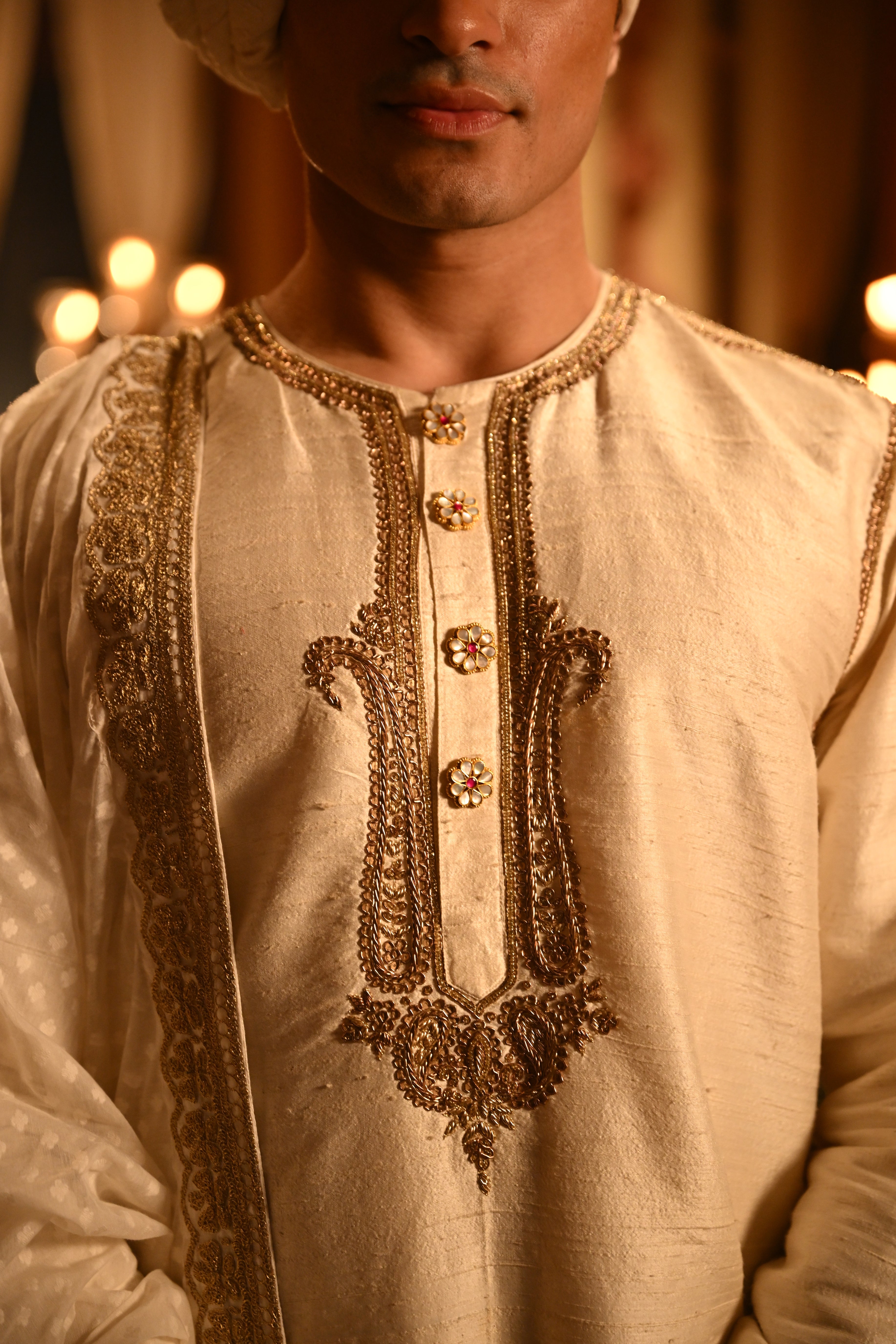 Raw Silk Punjabi
