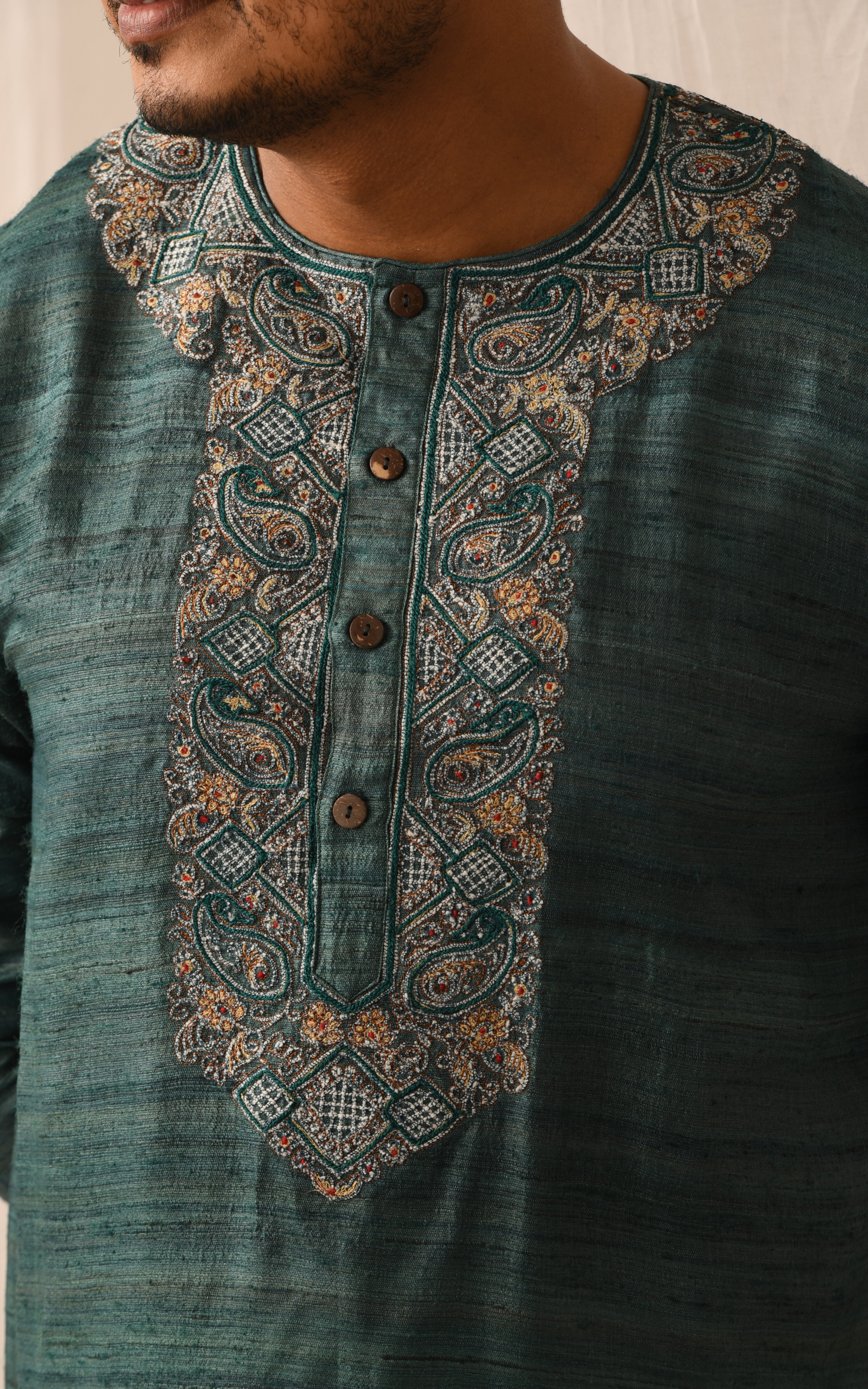 Tussar Cotton Punjabi