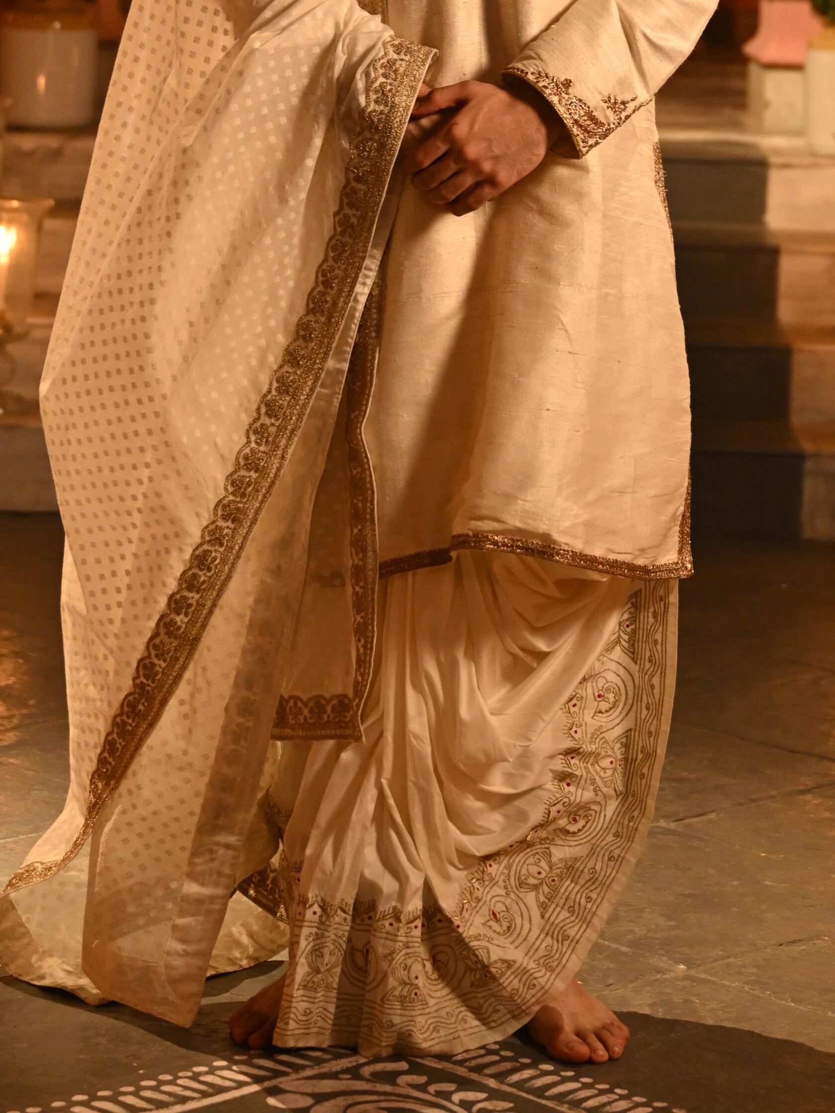 Cotton Silk Dhoti