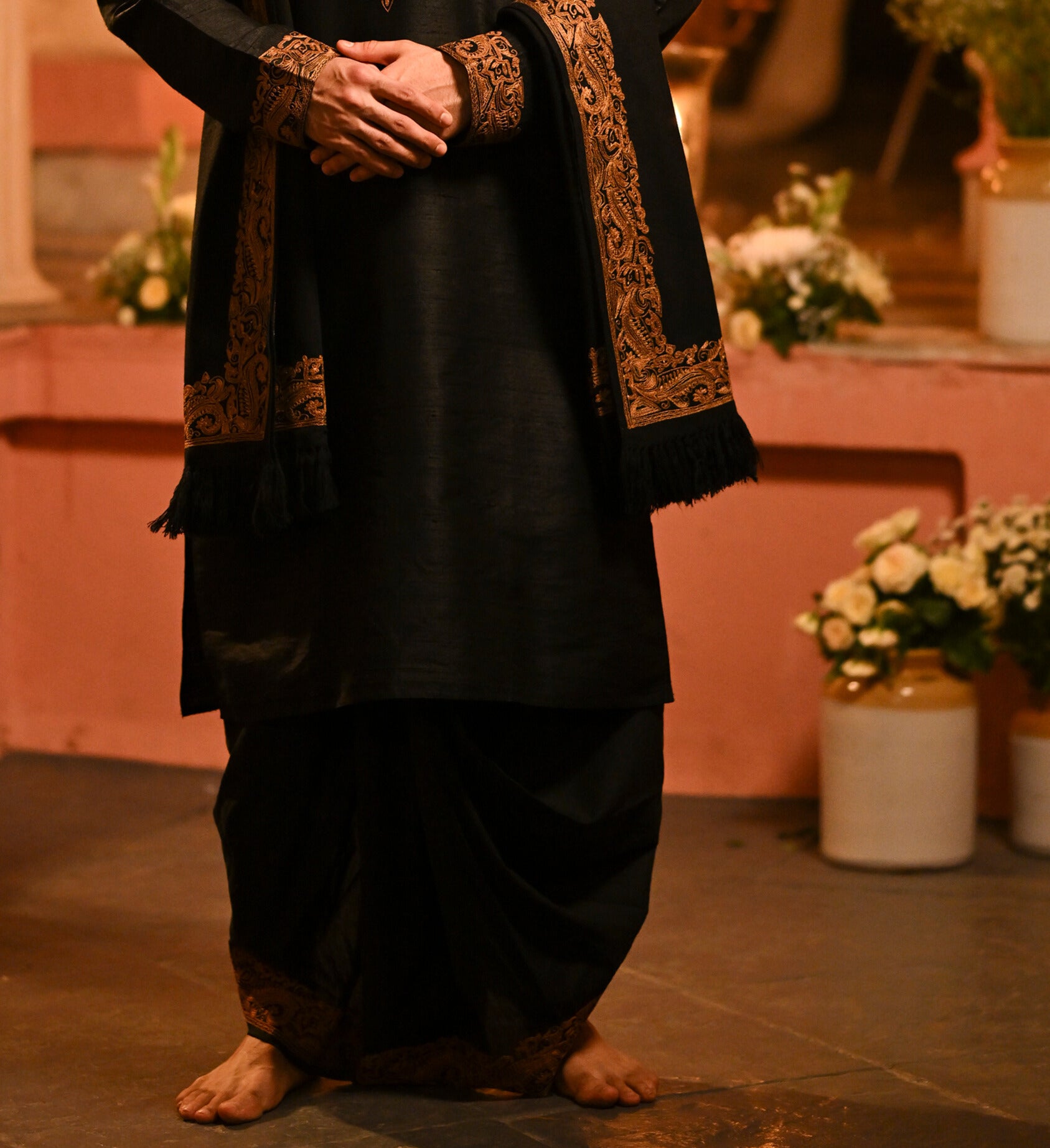 Cotton Silk Dhoti