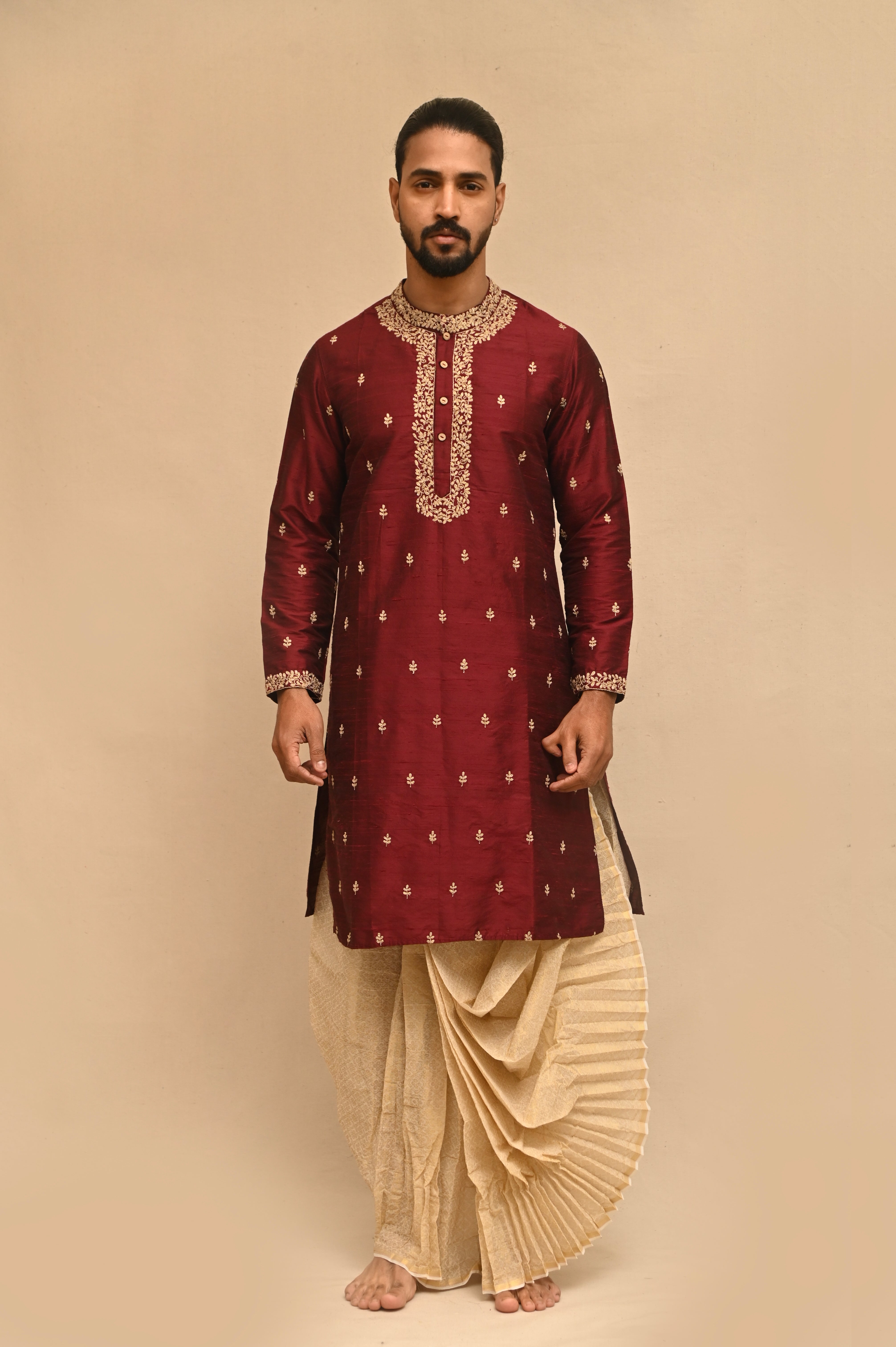 Raw Silk Punjabi