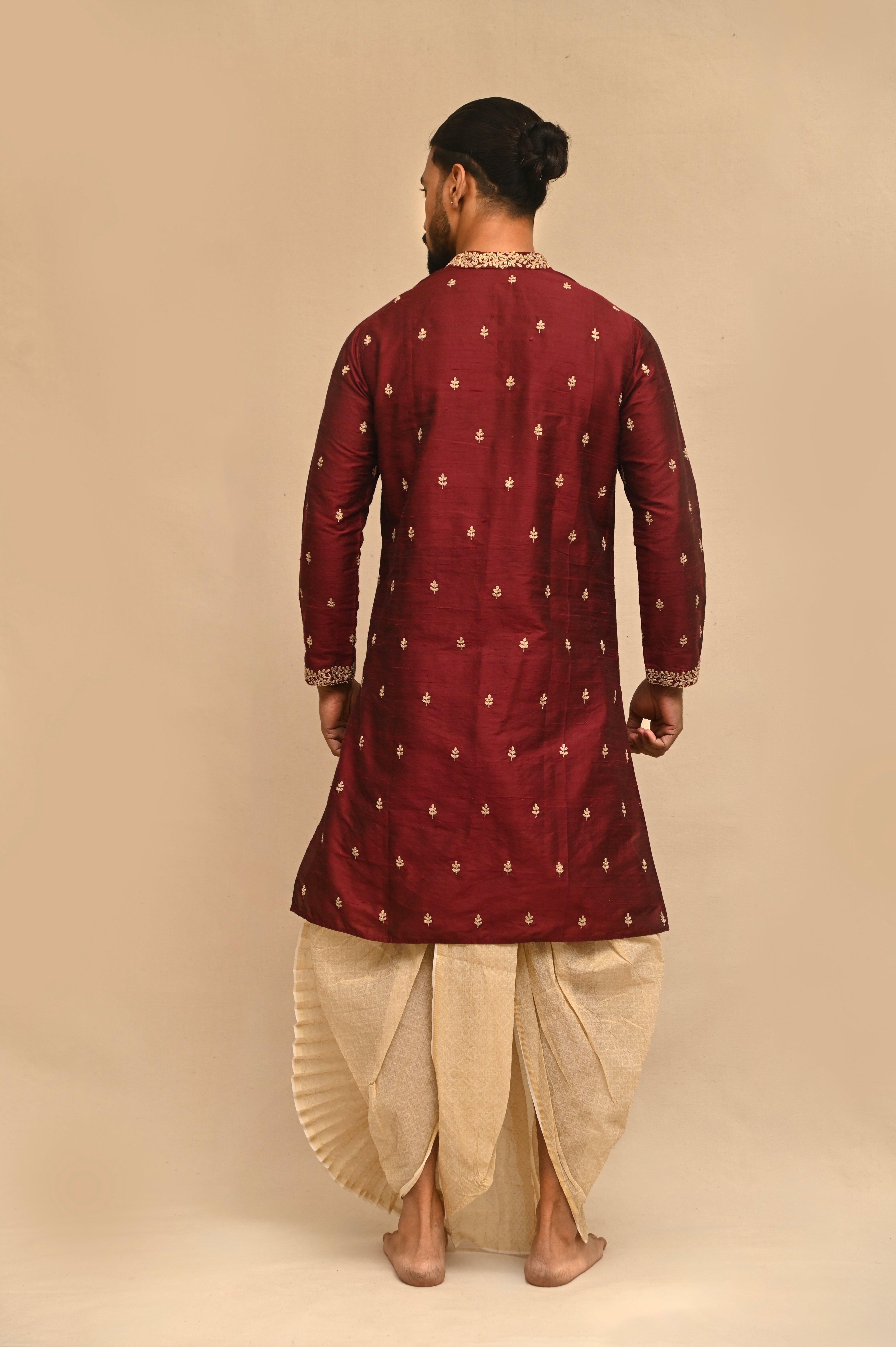 Raw Silk Punjabi