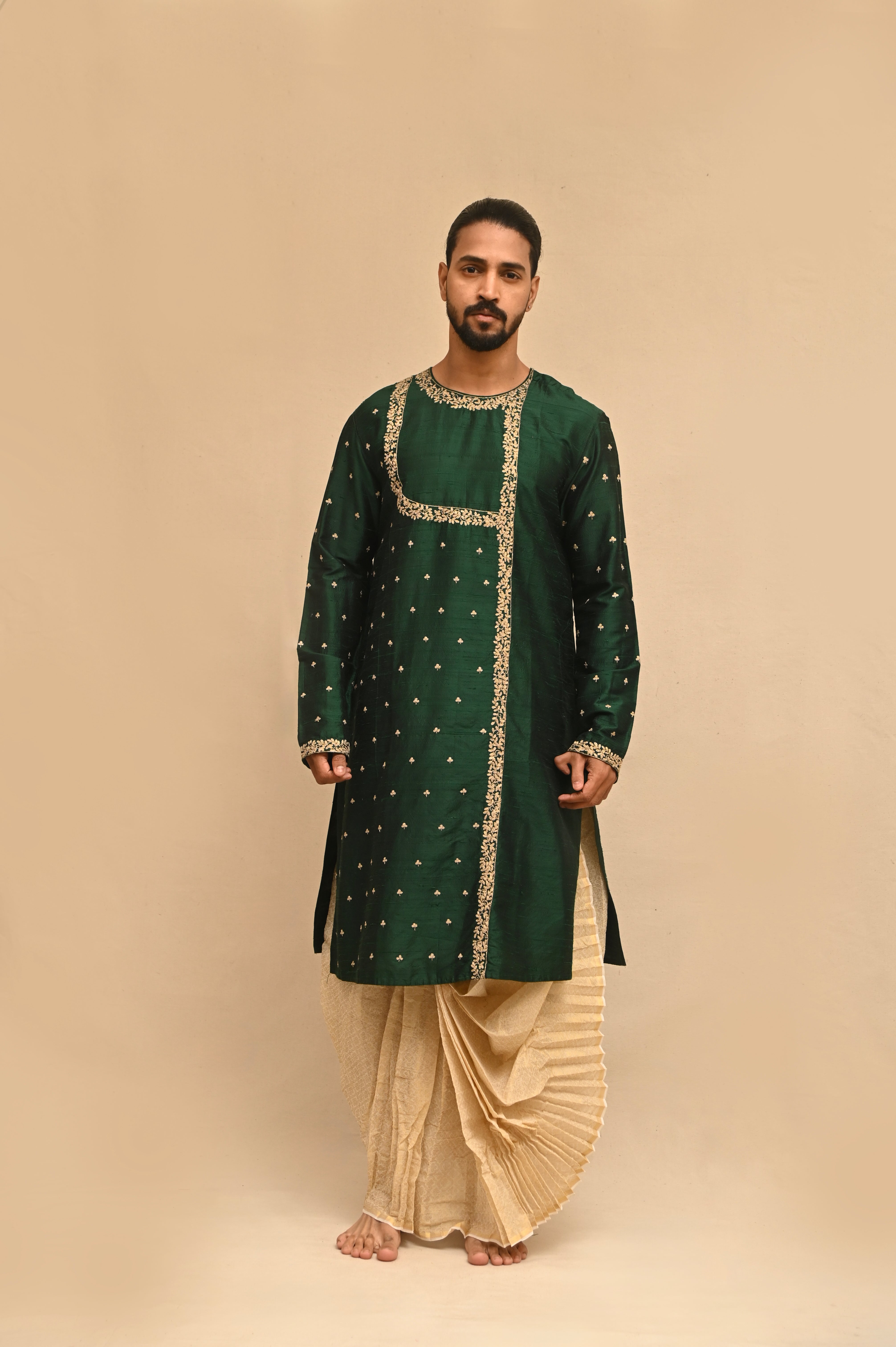 Raw Silk Punjabi
