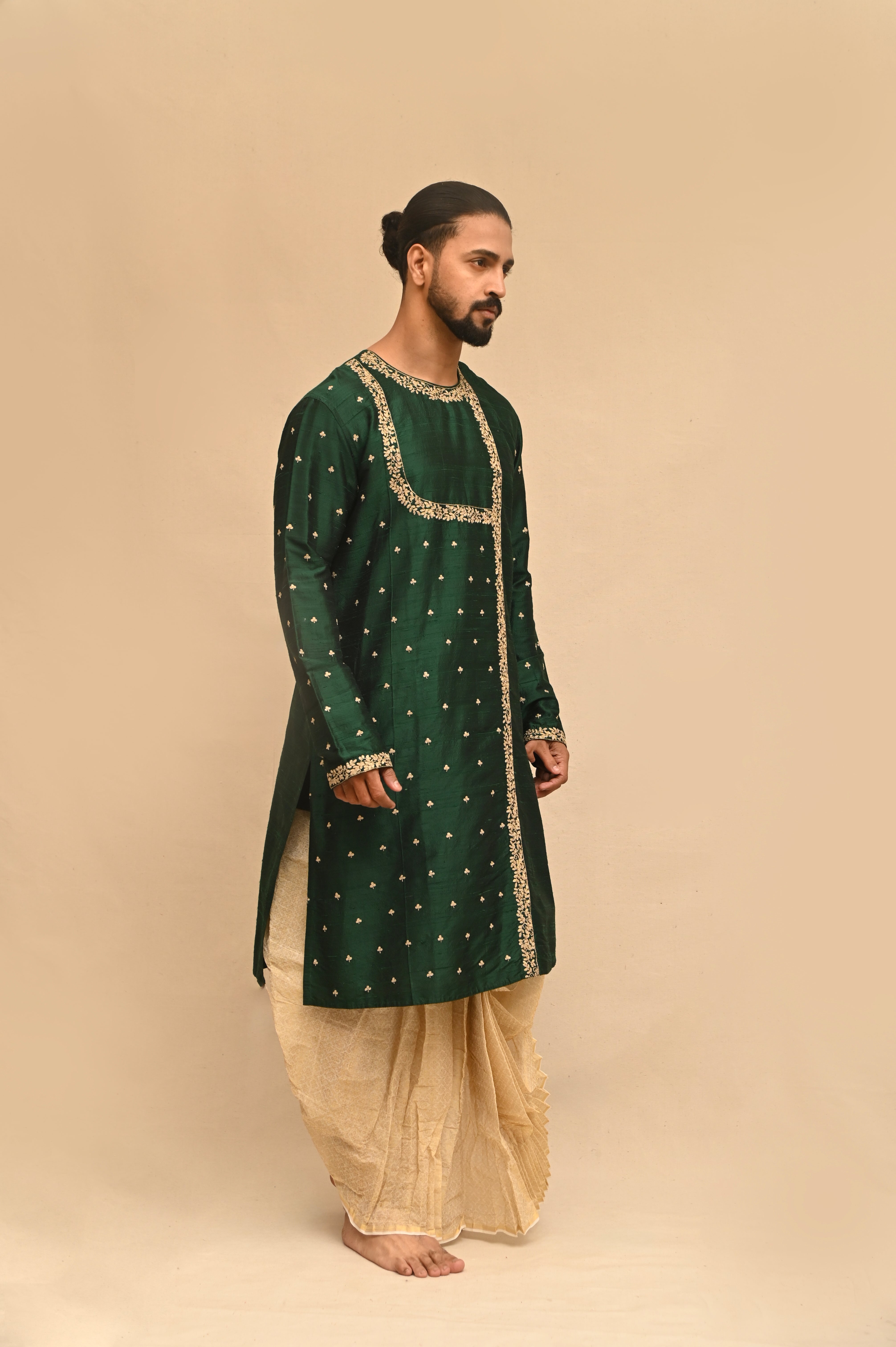 Raw Silk Punjabi