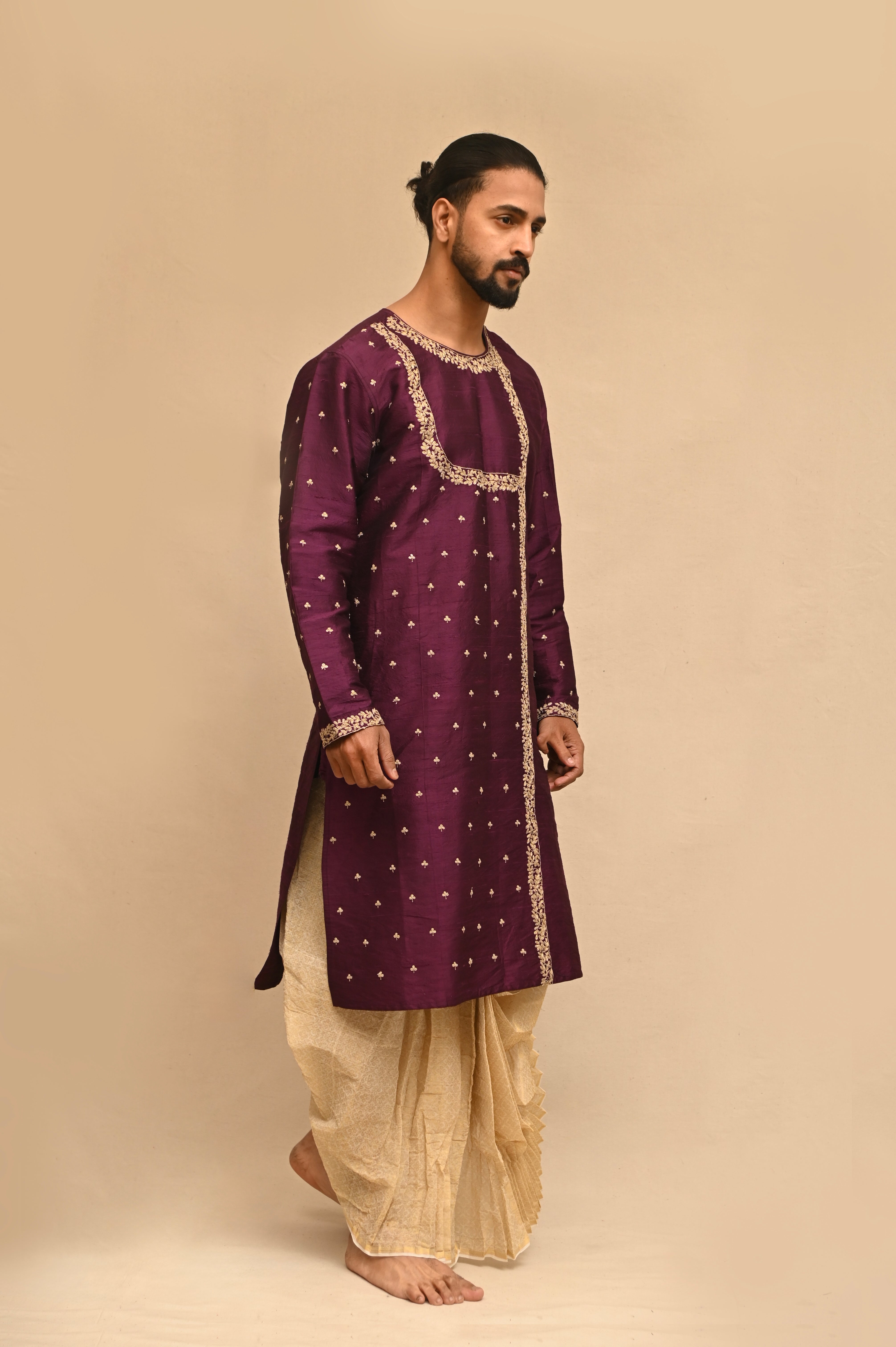 Raw Silk Panjabi