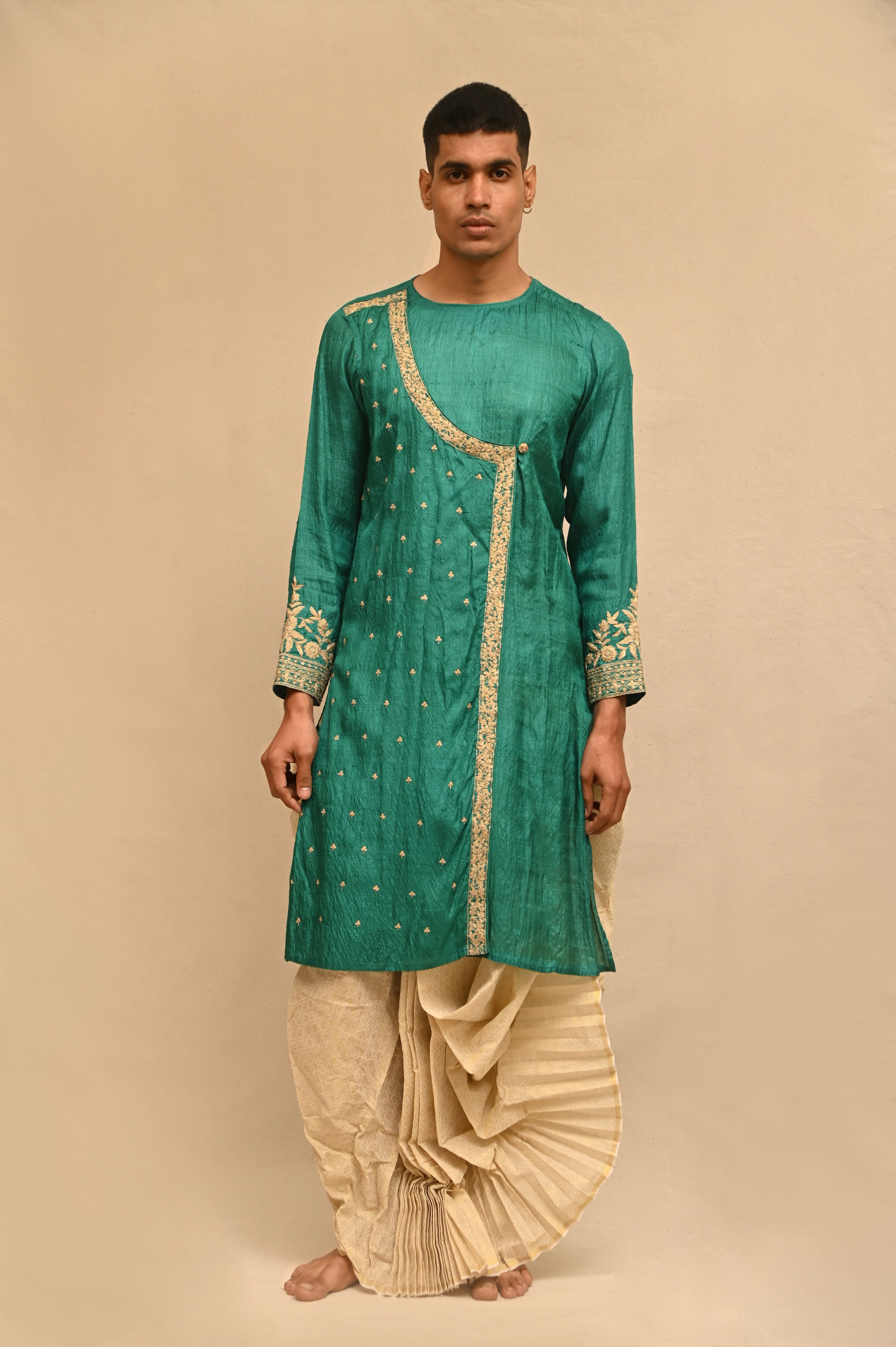 Tussar Silk Punjabi