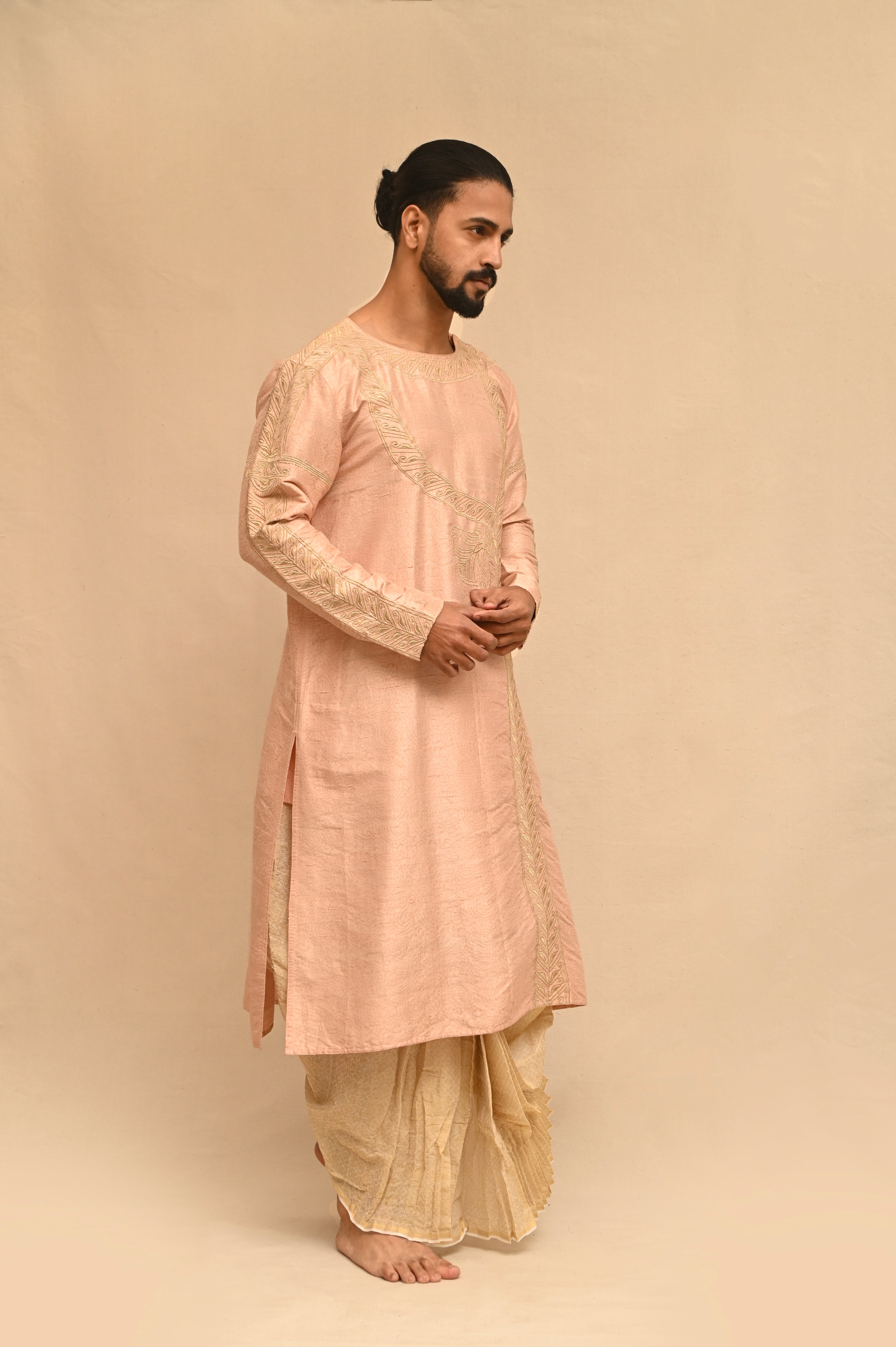 Raw Silk Punjabi