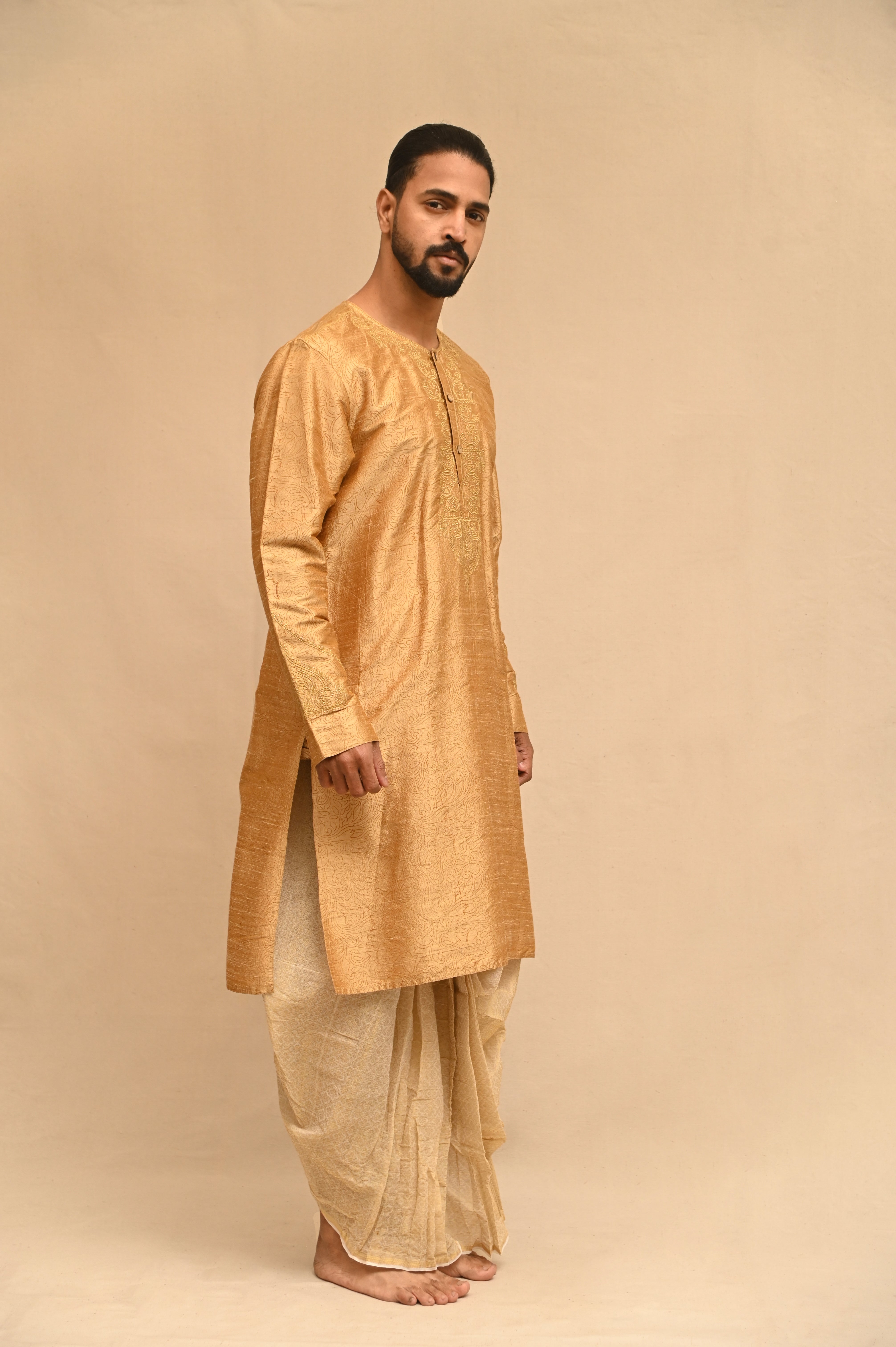 Raw Silk Punjabi
