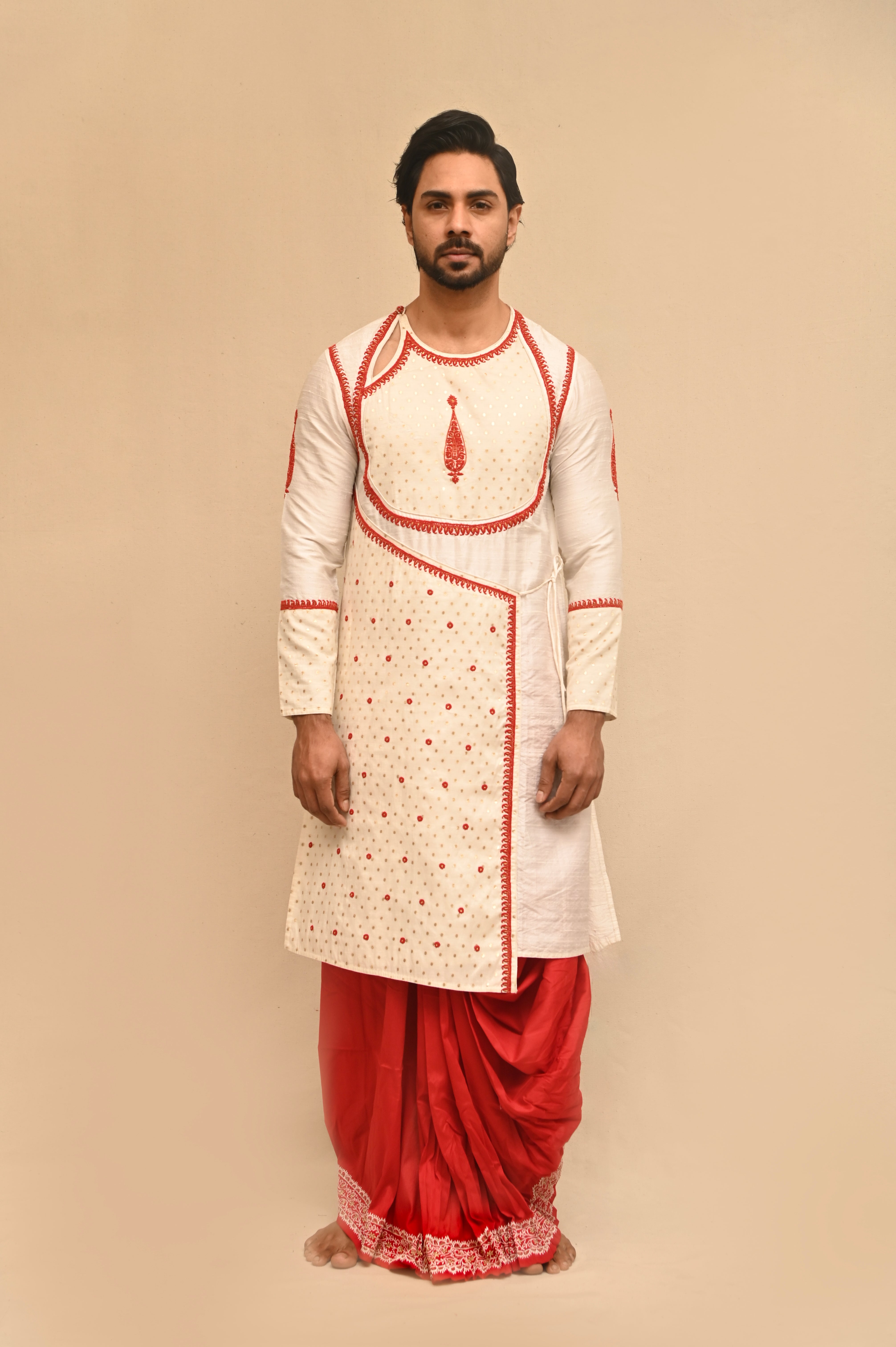 Raw Silk Punjabi
