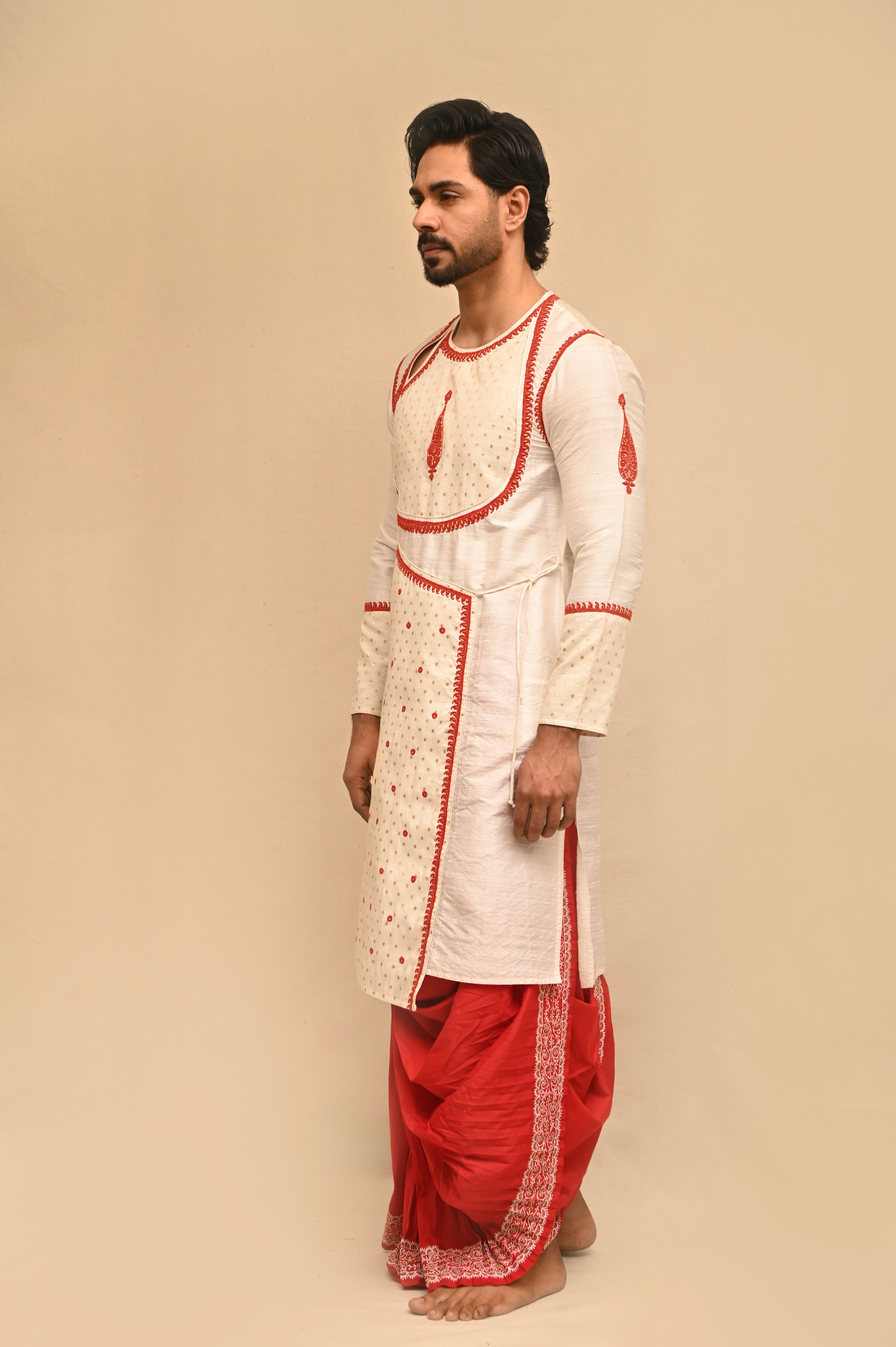 Raw Silk Punjabi