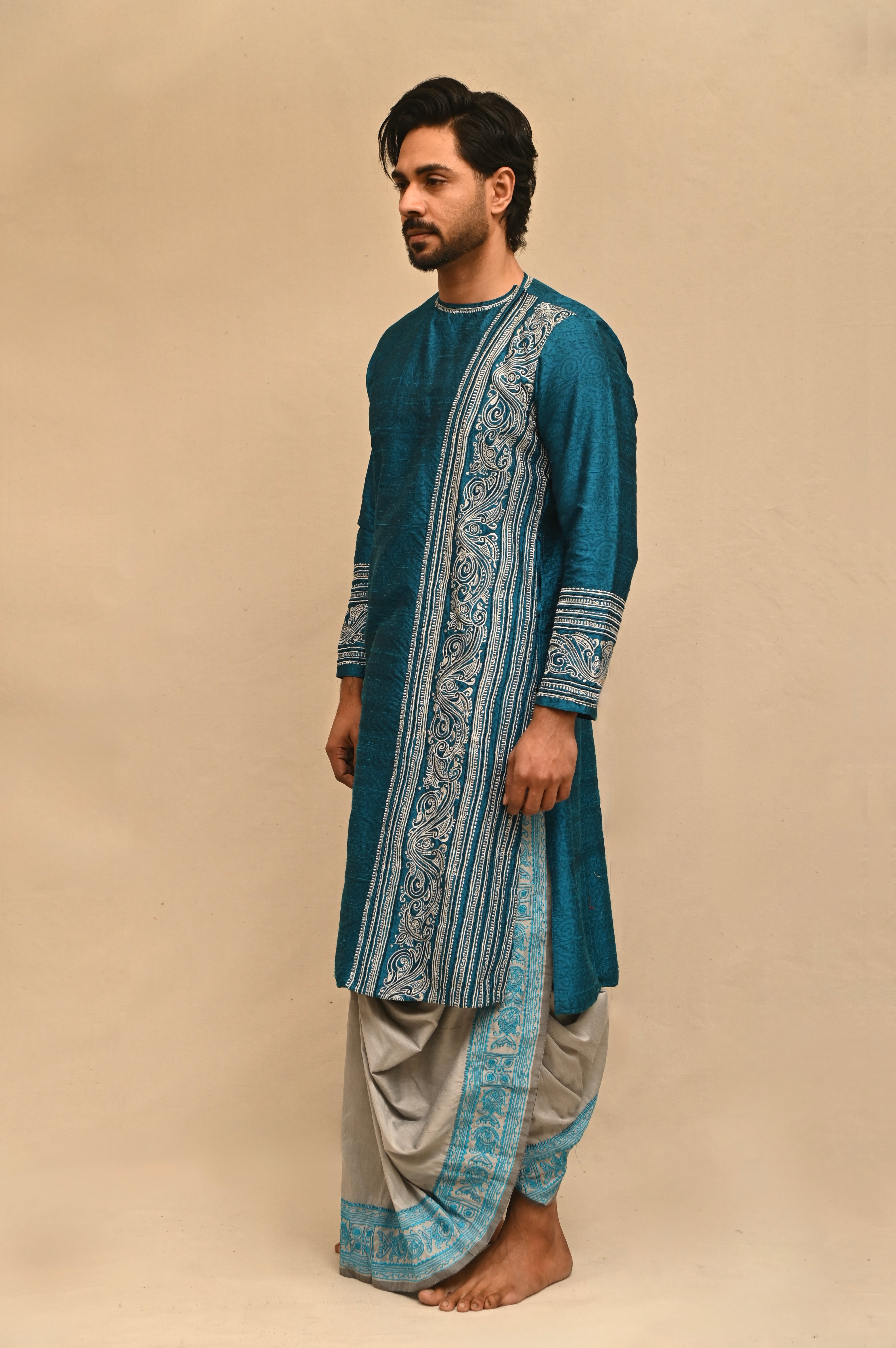 Raw Silk Panjabi