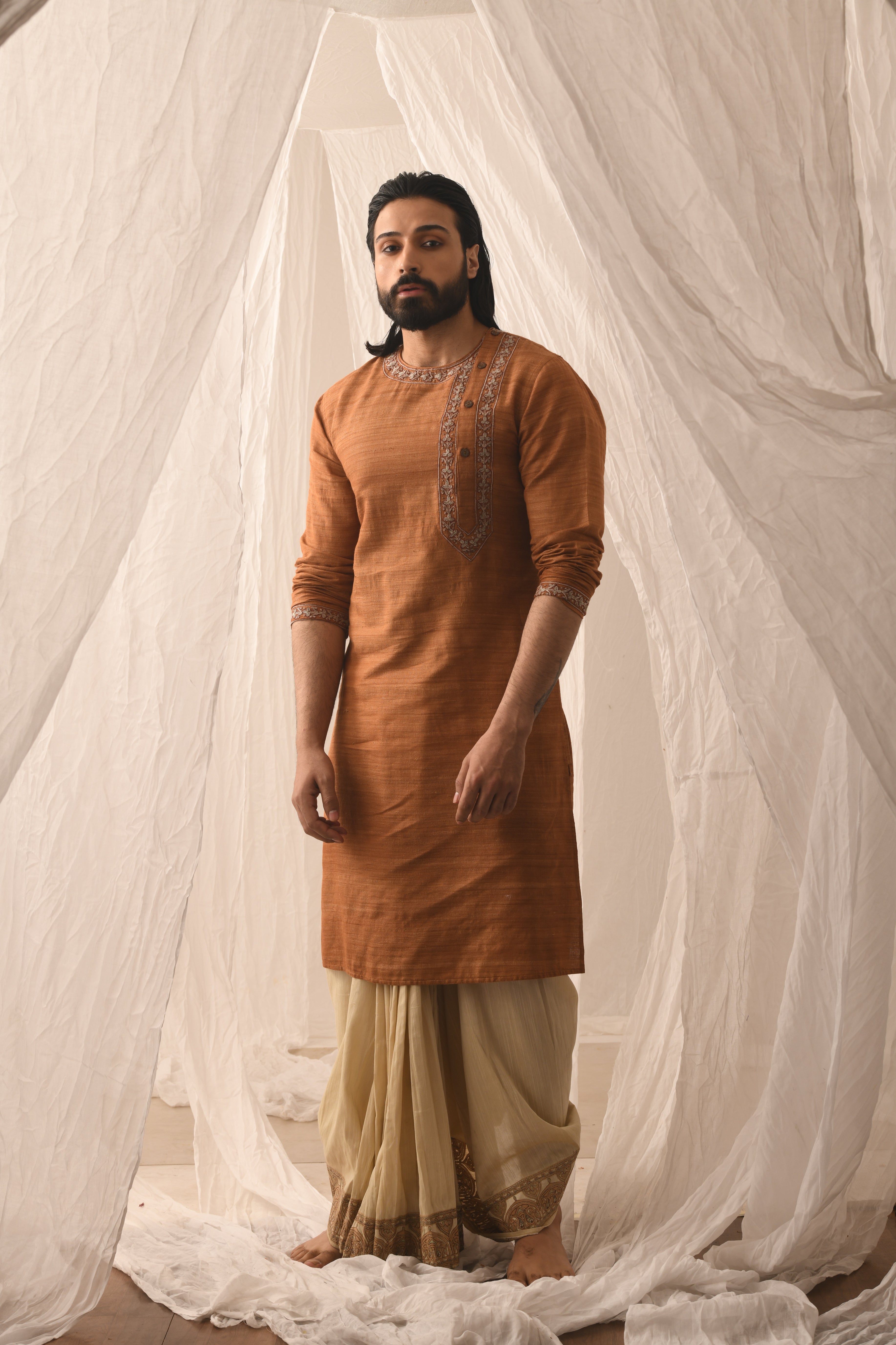 Tussar Cotton Punjabi