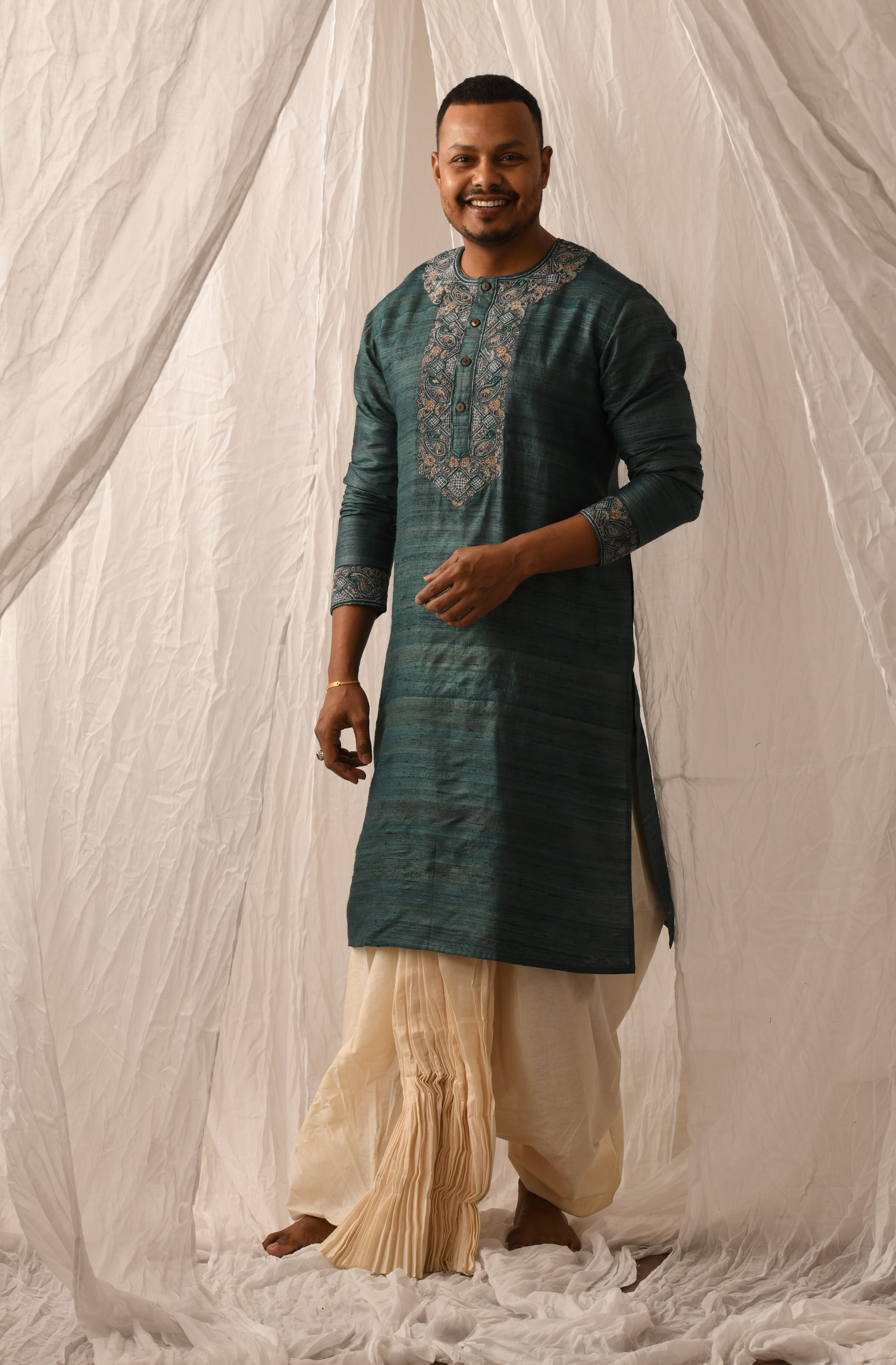 Tussar Cotton Punjabi
