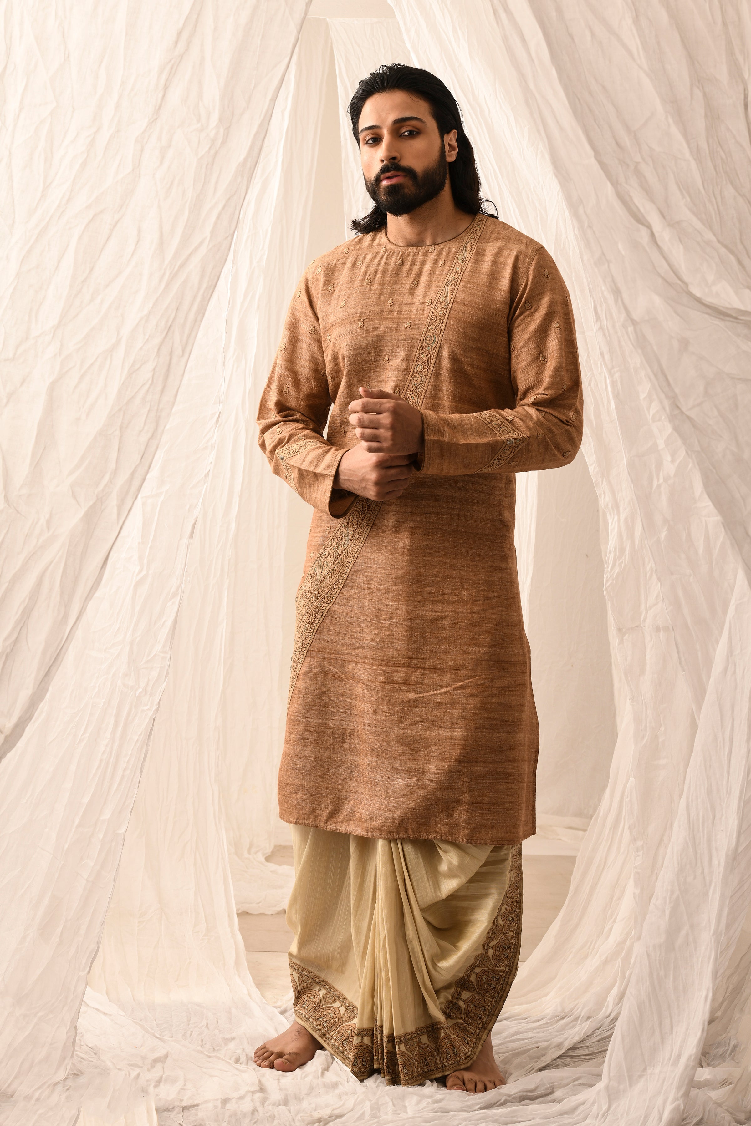 Tussar Cotton Punjabi