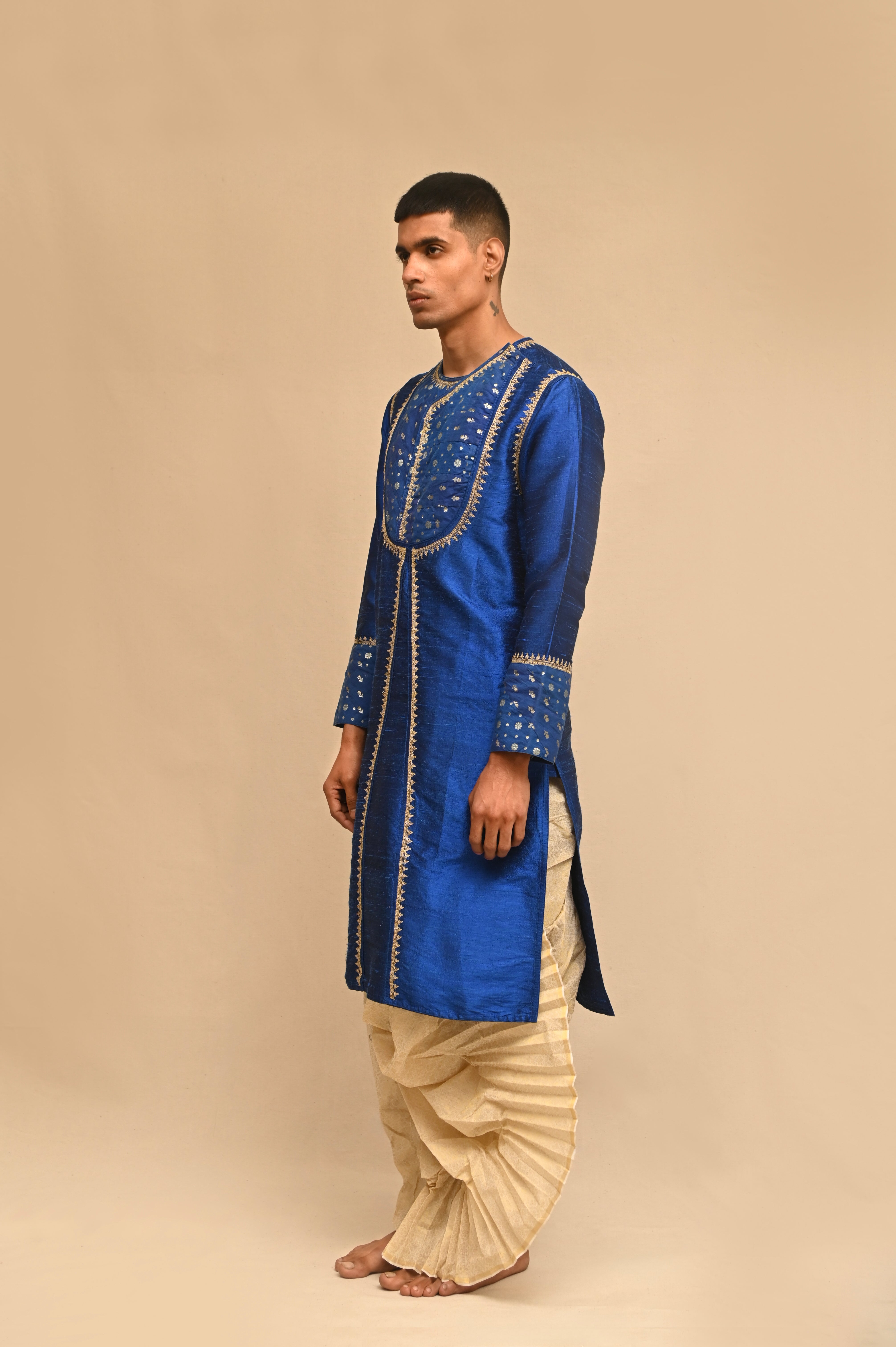 Raw Silk Punjabi