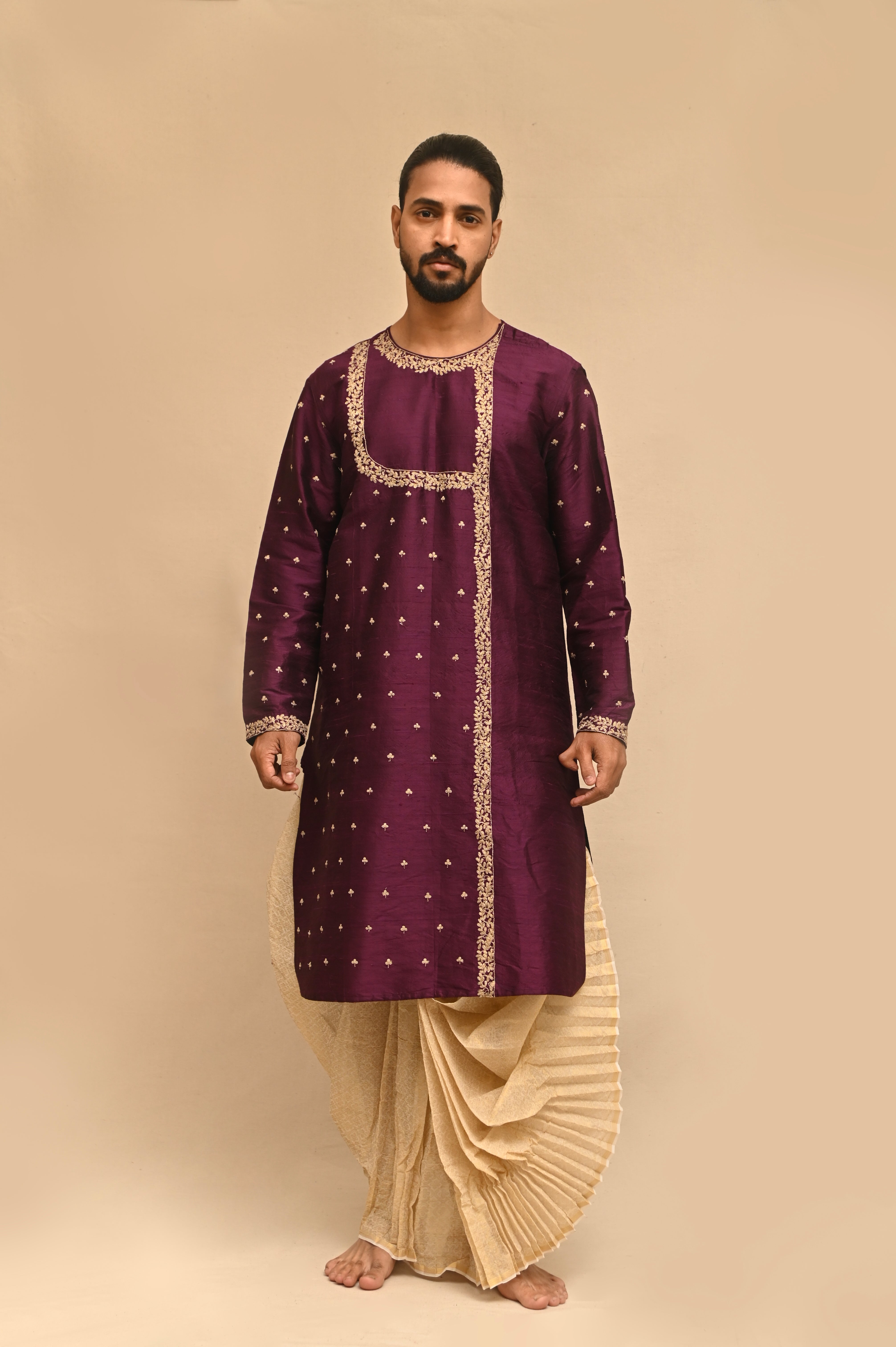 Raw Silk Panjabi
