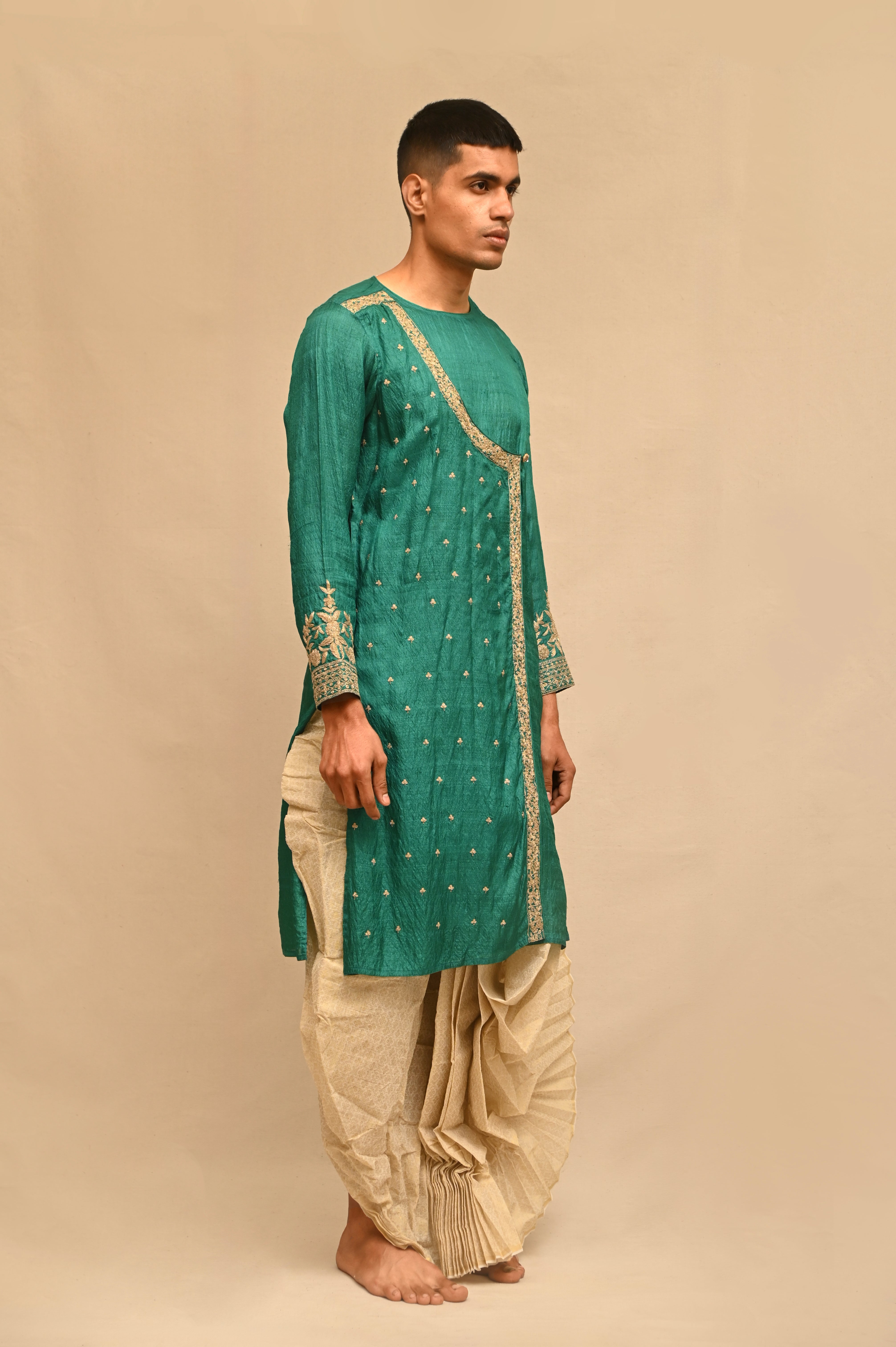 Tussar Silk Punjabi