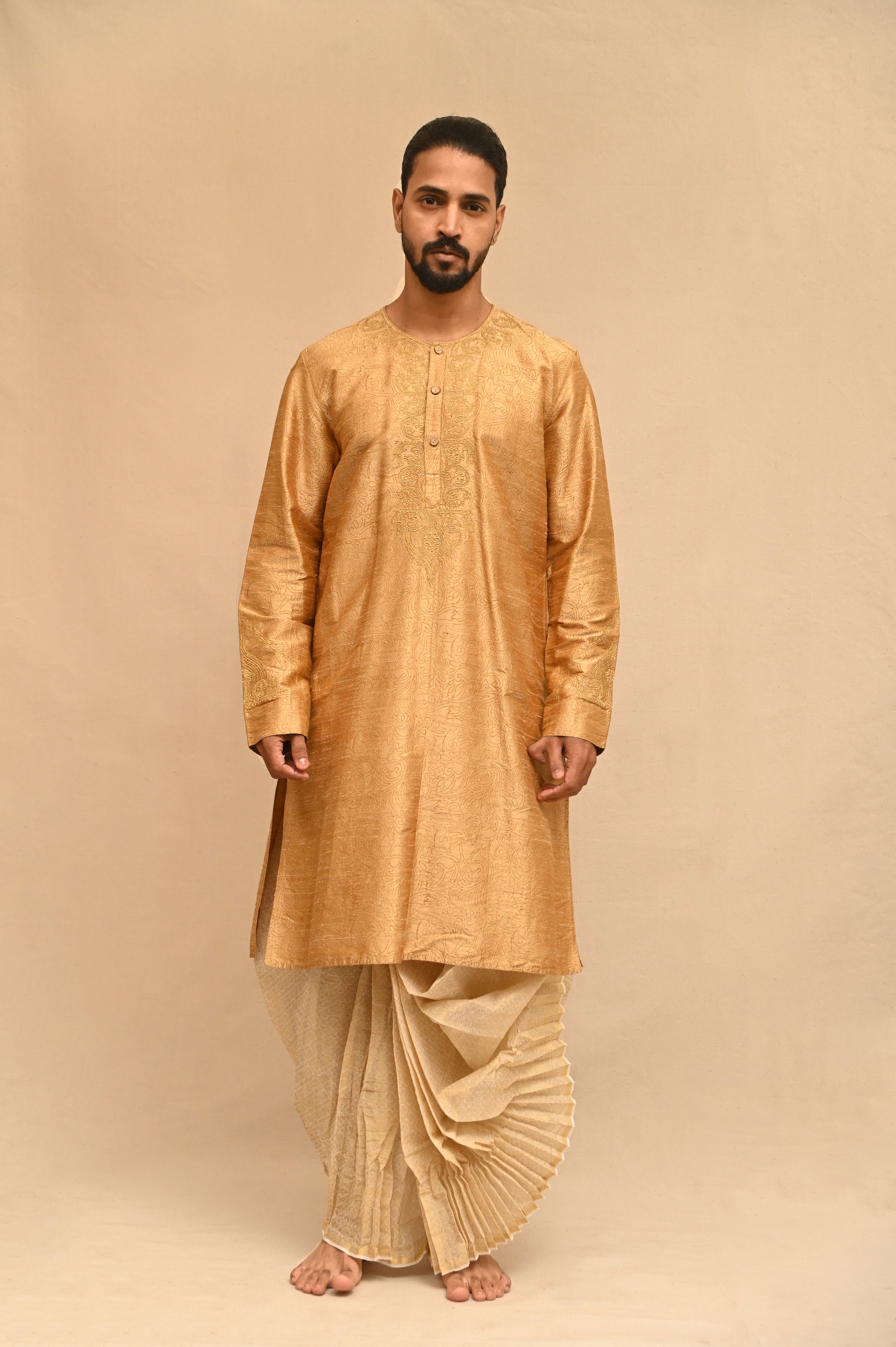 Raw Silk Punjabi
