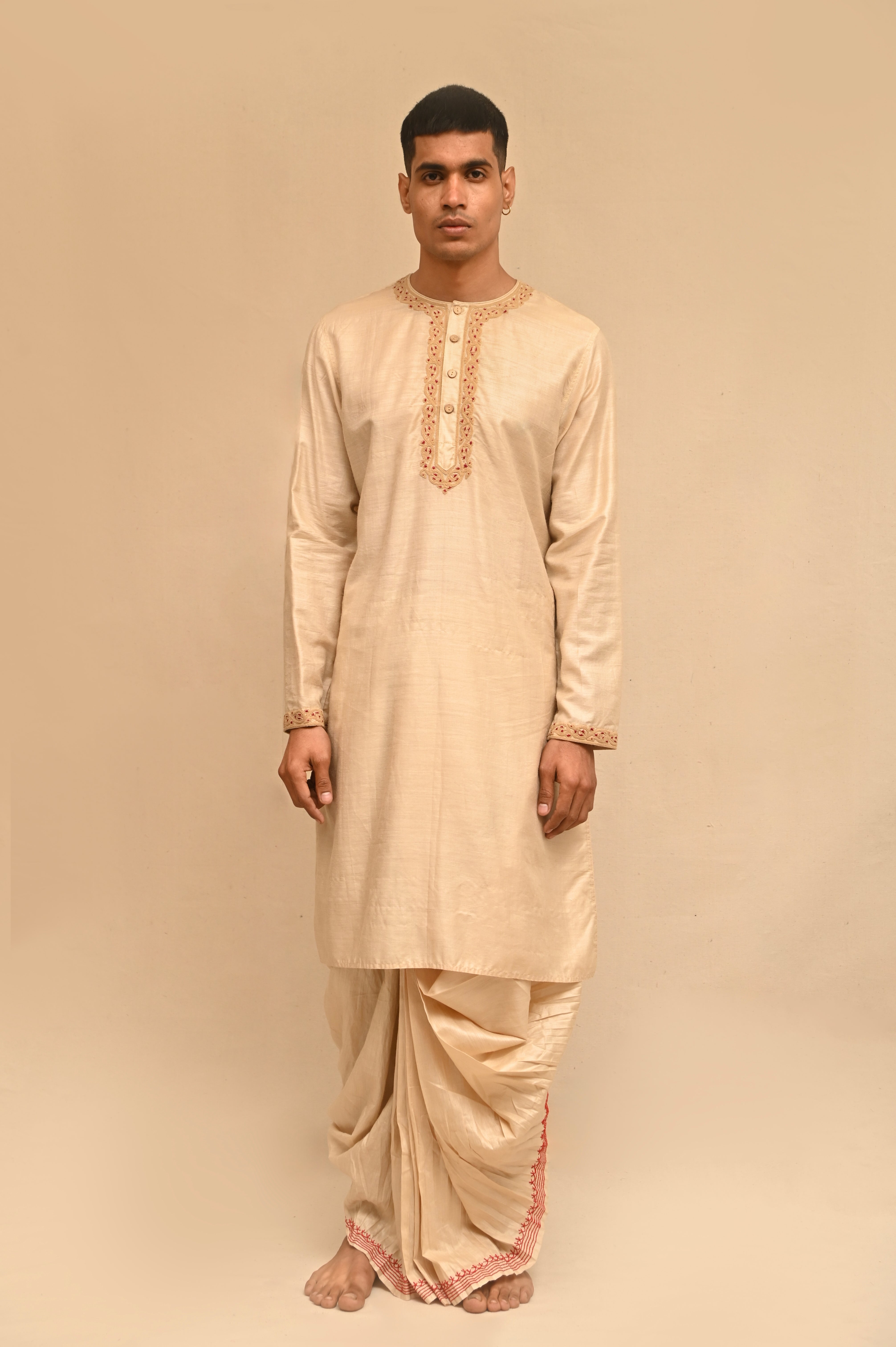 Tussar Silk Punjabi