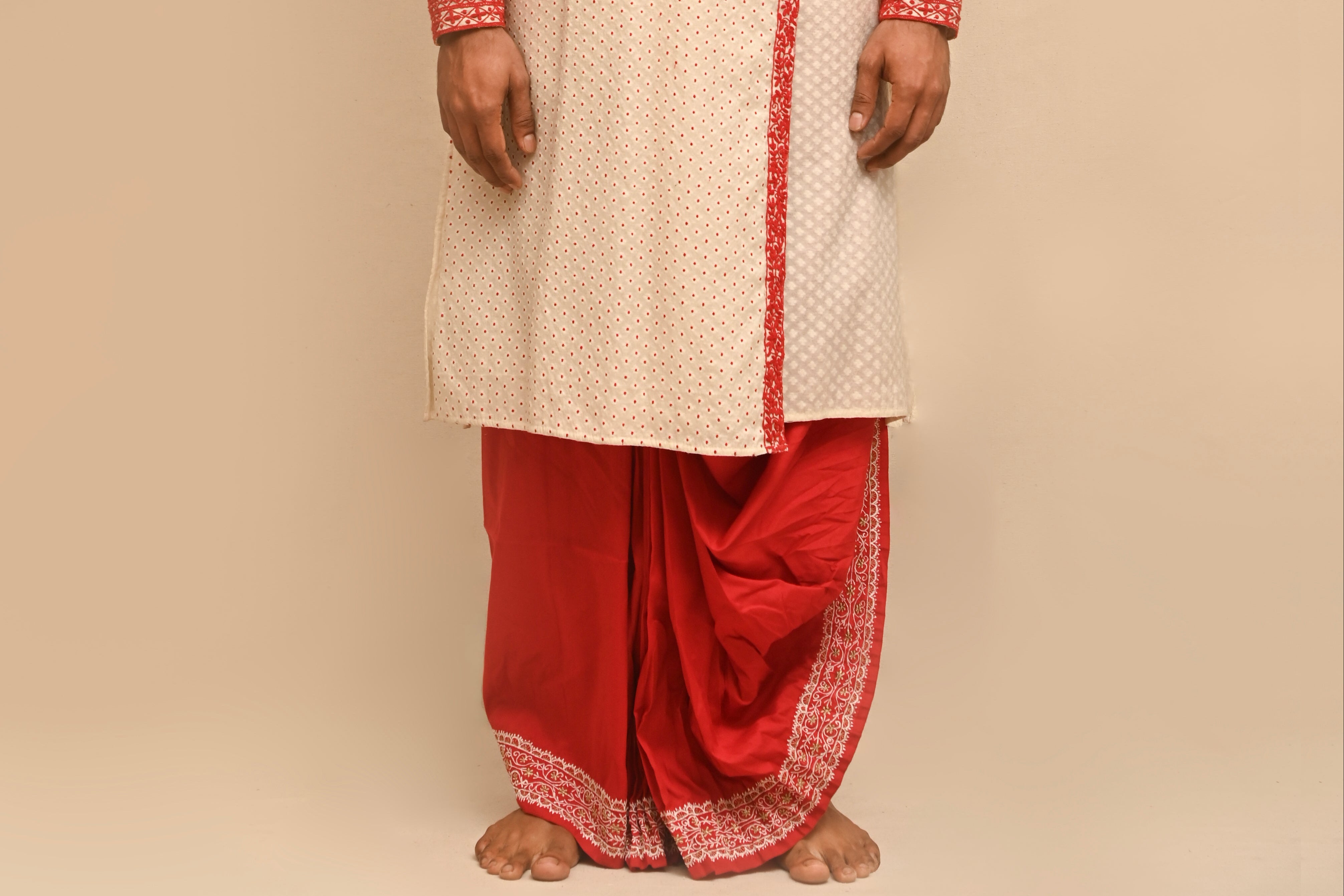 Cotton Silk Dhoti