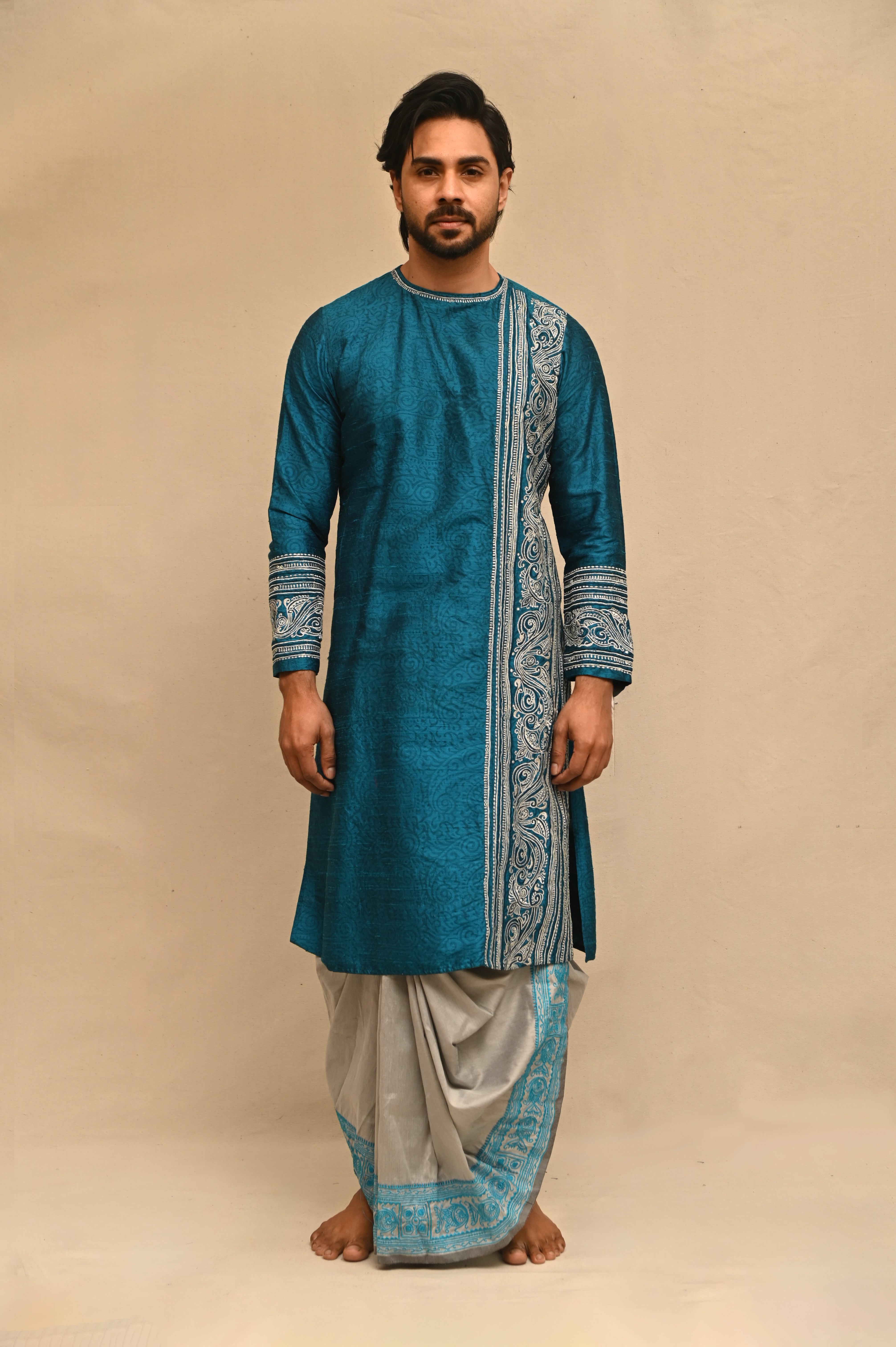 Raw Silk Panjabi