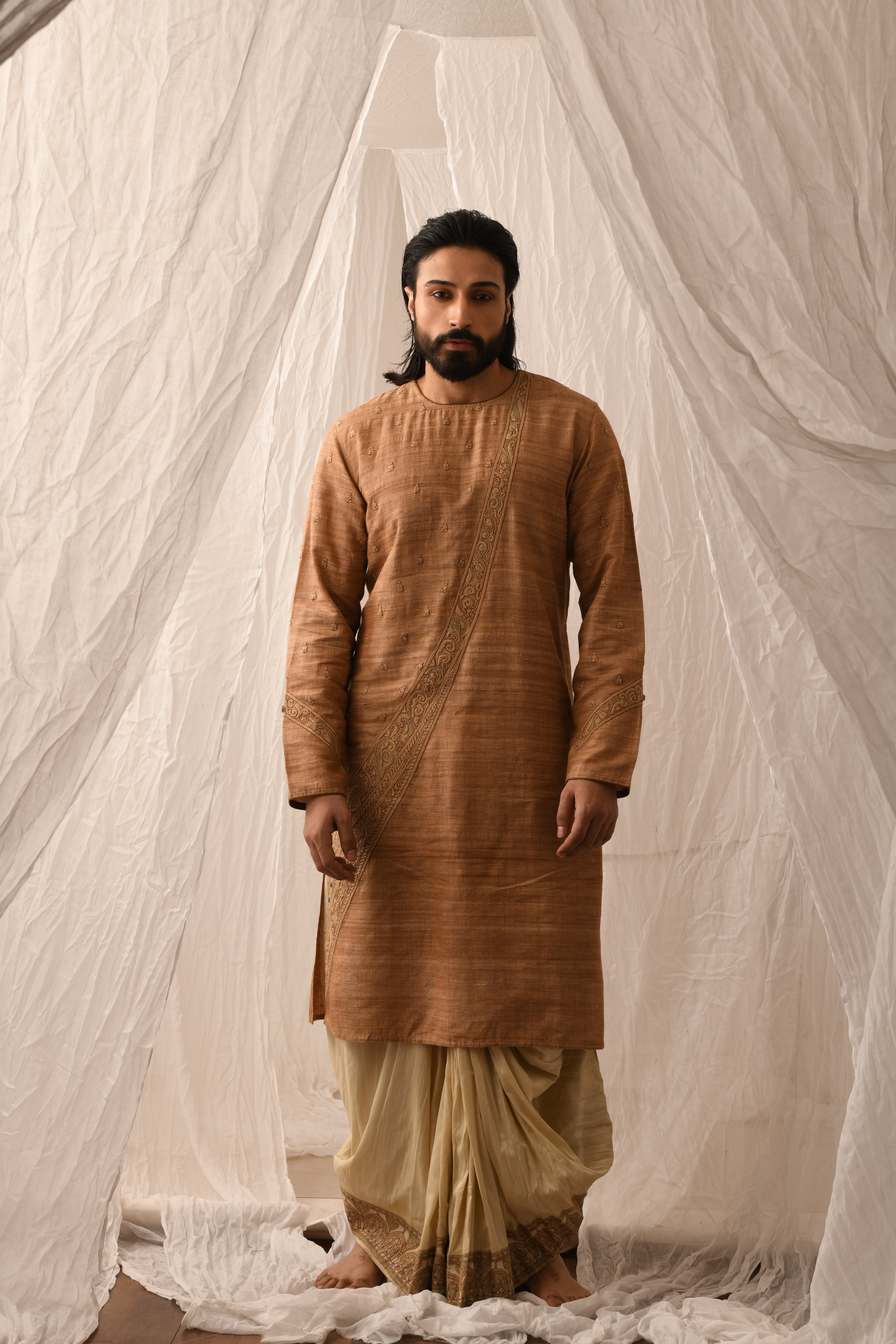 Tussar Cotton Punjabi