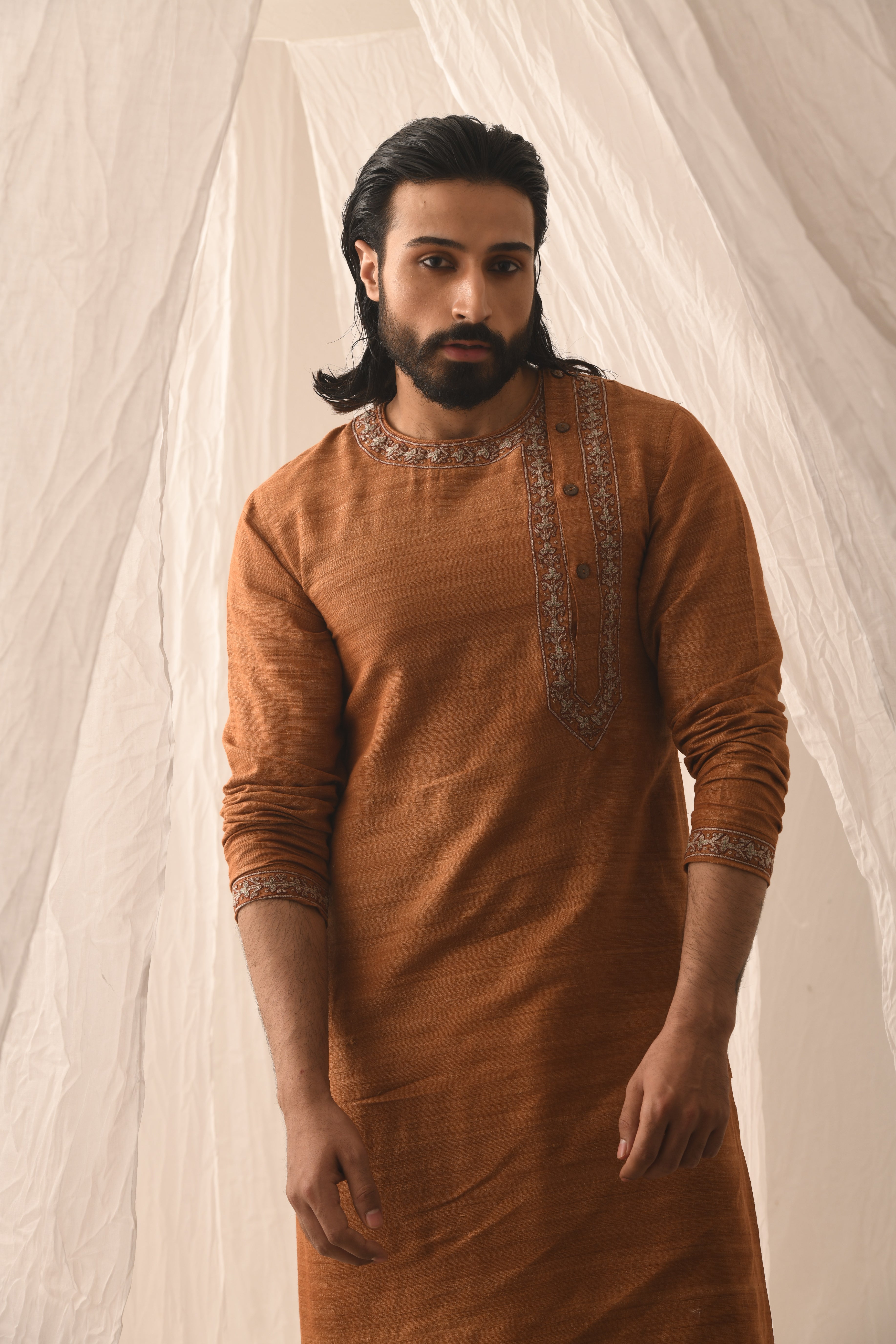 Tussar Cotton Punjabi
